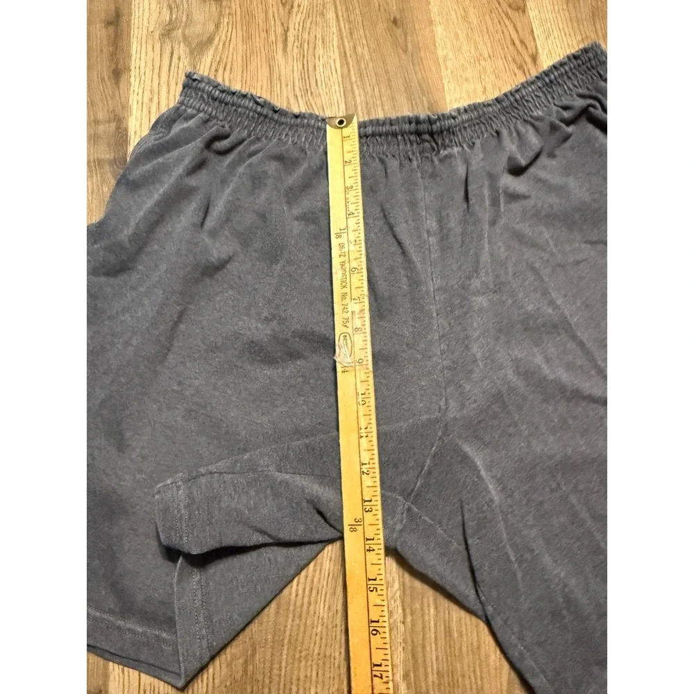 Champion Shorts Mens 2XL Gray Adult Gym Jersey Cotton Athletic Lounge Excellent